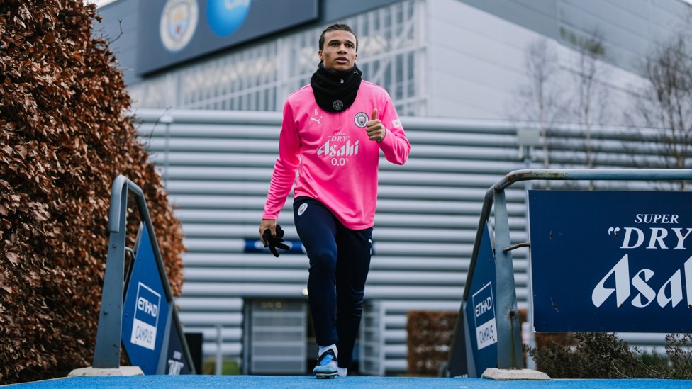 JOINING IN : Nathan Ake heads to the pitch