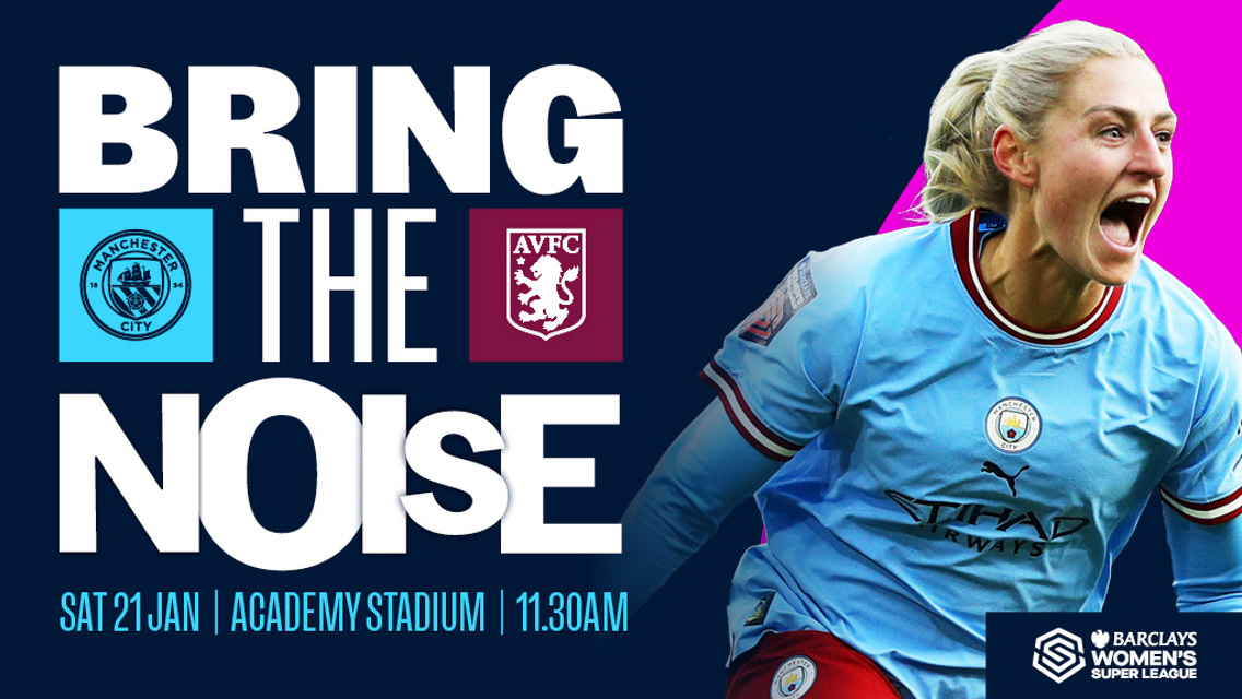 Bring the noise for City's first home match of 2023