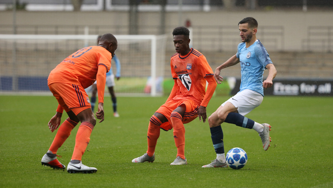 CITY v LYON: The Blues take on the French outfit at the Academy Stadium.