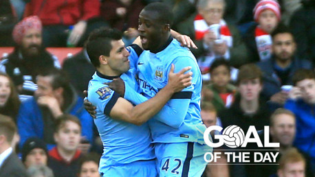 Goal of the Day: Yaya Toure v Southampton 2014
