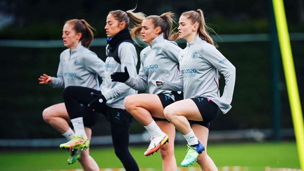 ALL TOGETHER NOW : Limbering up for the second half of the season