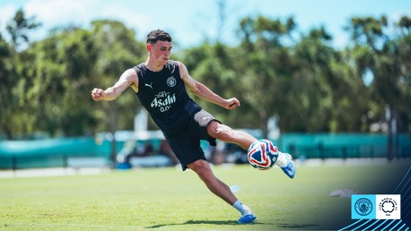 Training: Blues ready for lift off!