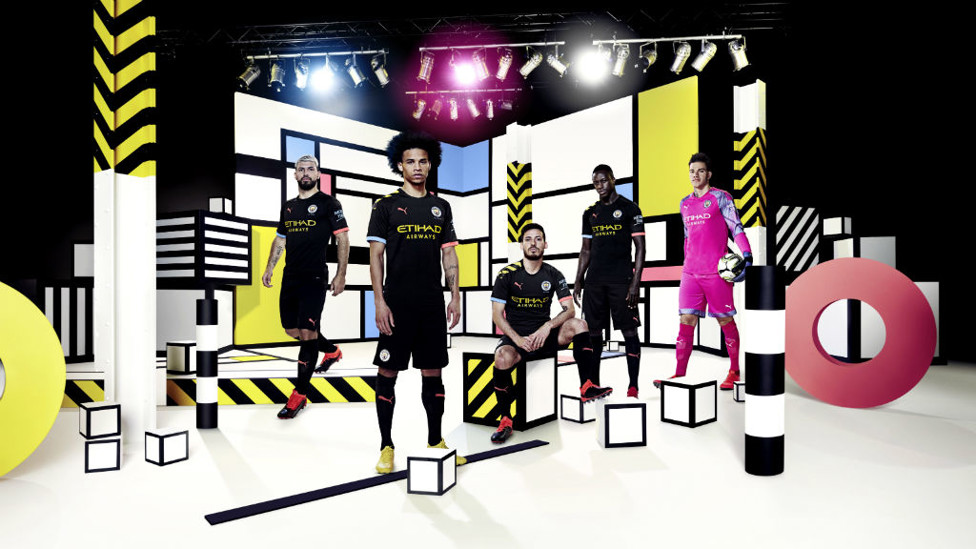HIGH FIVES : Goalkeeper Ederson joins Sergio Aguero, Leroy Sane, David Silva and Benjamin Mendy as City gear up ahead of the new campaign