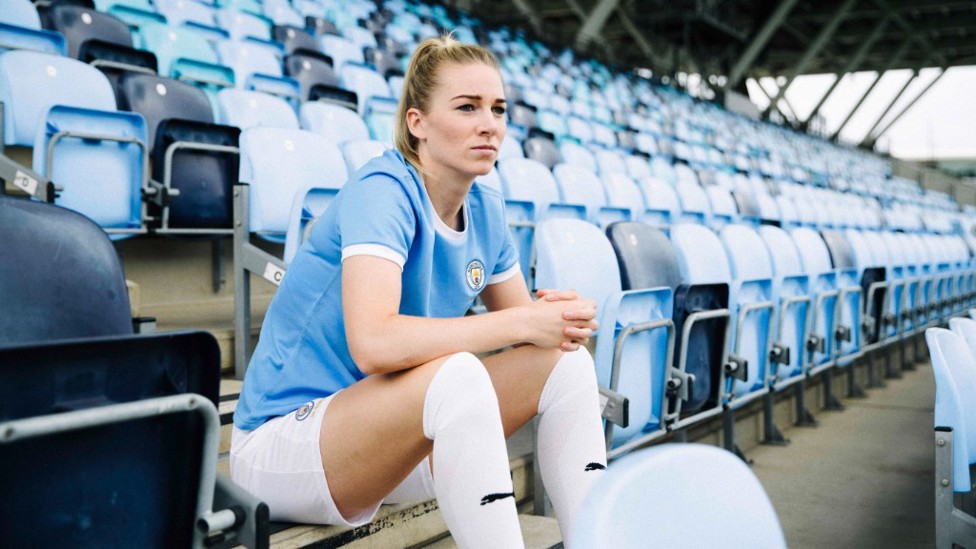 Women's first team player, Gemma Bonner.