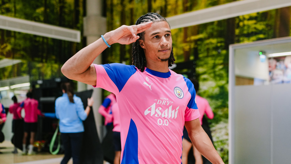 REPORTING FOR DUTY  : Nathan Ake ready to go again. 