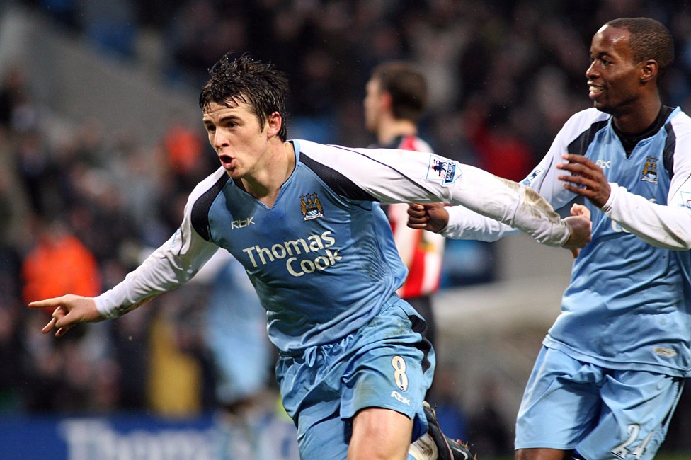JOEY BARTON: Saat membela City pada 2007