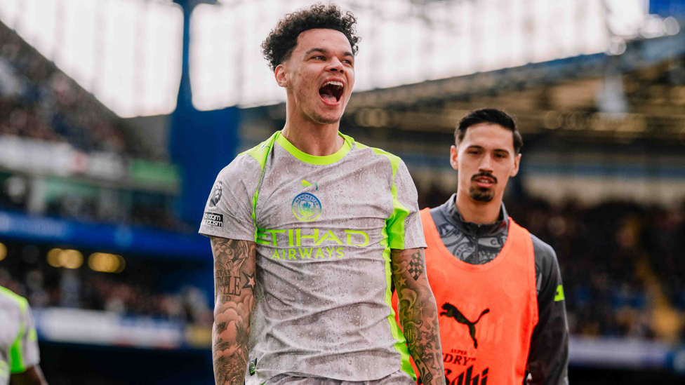 ROAR : O'Reilly celebrates.