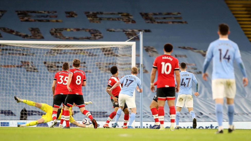 DE BRUYNE DOUBLE: Our brilliant Belgian adds a fifth