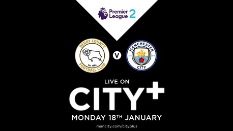 Watch EDS away at Derby on CITY+