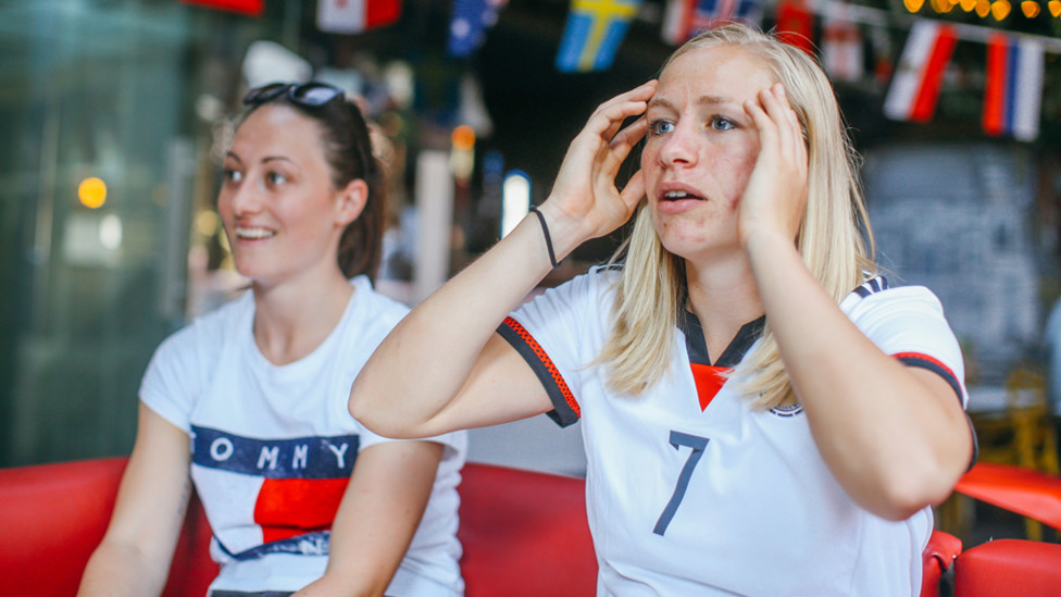 MIND GAMES : Pauline attempting to see into the future?