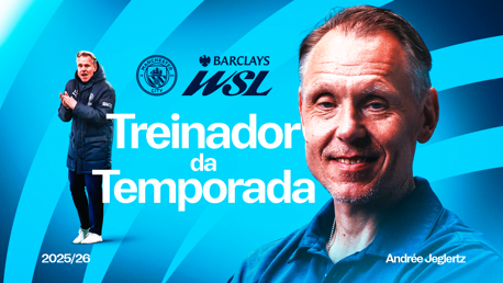 Jeglertz eleito o treinador da temporada 