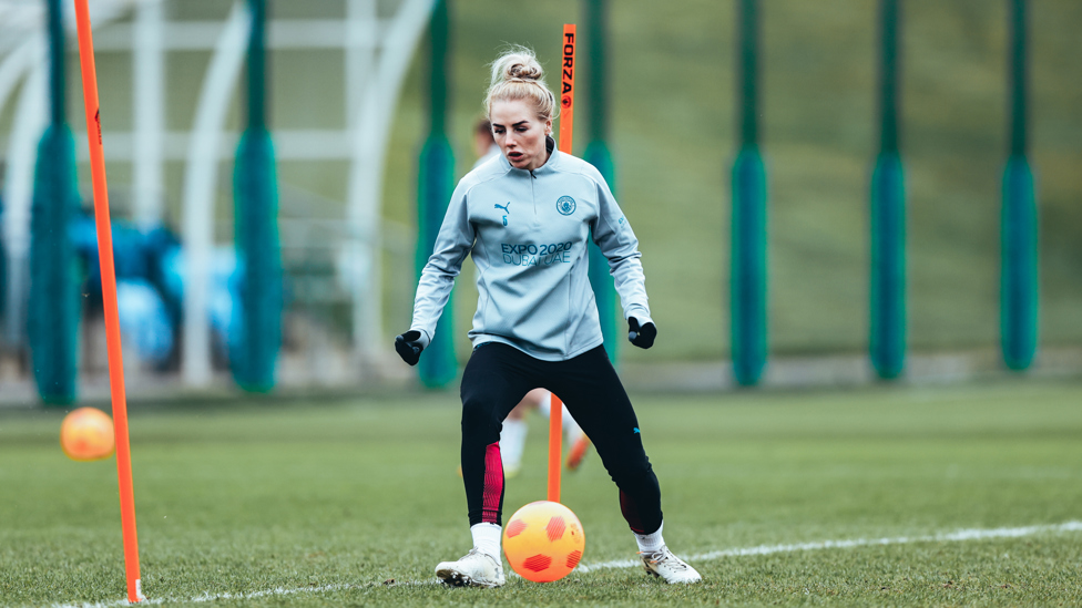 FAB 50 : Alex Greenwood clocked her 50th City appearance at the weekend