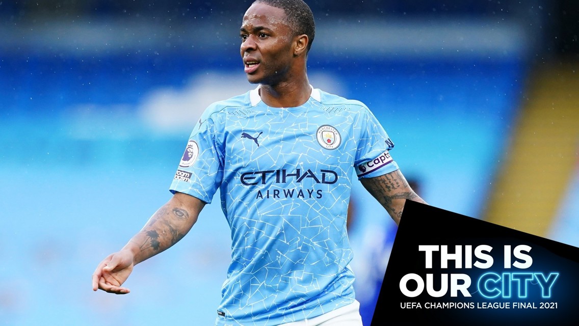 Sterling and Bernardo start in City's Champions League final XI