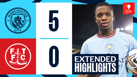 Extended highlights: City 5-0 Fleetwood Town