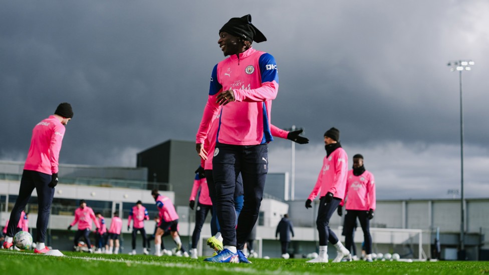 LONDON CALLING: For Jeremy Doku and his City colleagues.