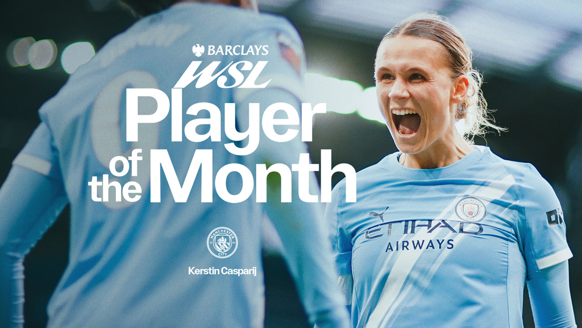 Casparij named November WSL Player of the Month