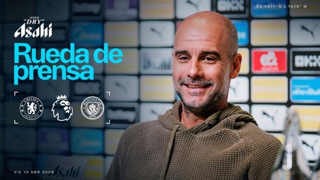 Pep Guardiola: en directo