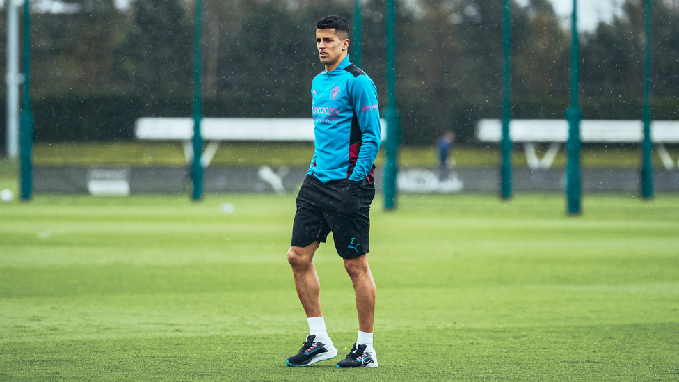 FLYING FULL BACK : Joao Cancelo played the entire 90 minutes of our 1-0 win over Atletico Madrid