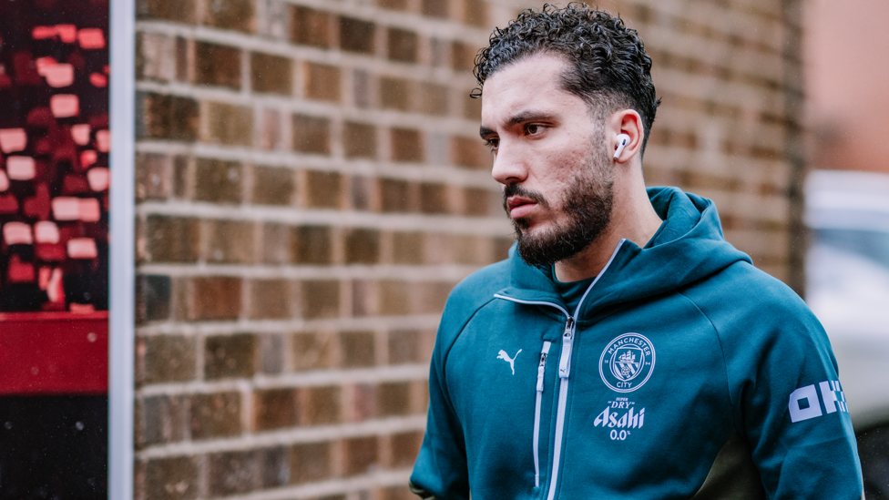 READY RAYAN : Game face on for Cherki.