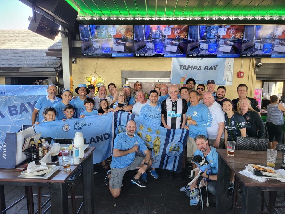STARS AND STRIPES: Fans from our Tampa Bay branch