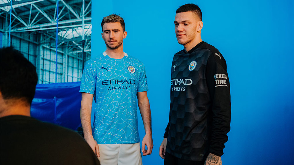 Defensive rocks: Aymeric Laporte and Ederson