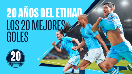 20 años del Etihad Stadium: los 20 mejores goles