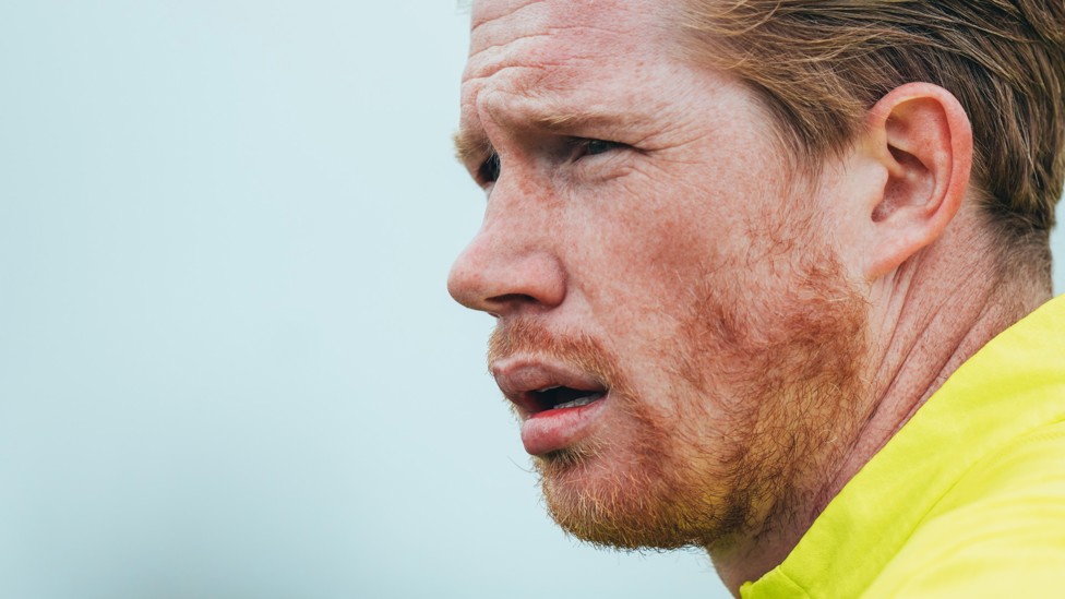 KING KEV : Kevin De Bruyne hoping to help City to UCL qualification in his final few games