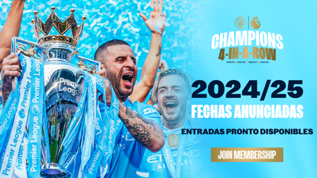 Las entradas para ver al City, disponibles muy pronto