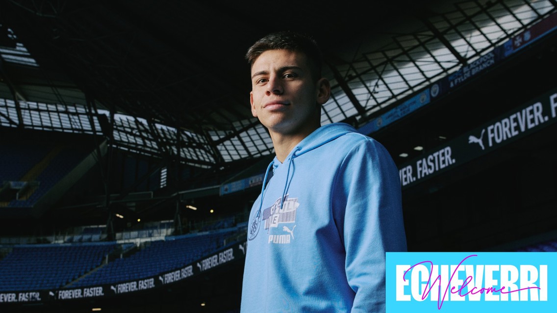 Echeverri’s admiration for 'dynamic' Doku and Savinho 