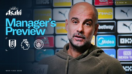 Watch: Pep Guardiola’s Fulham v City press conference 