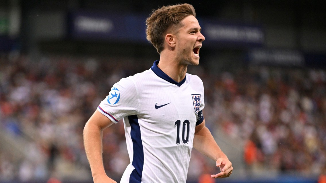 McAtee nets opener as England reach U21 Euros semi-finals