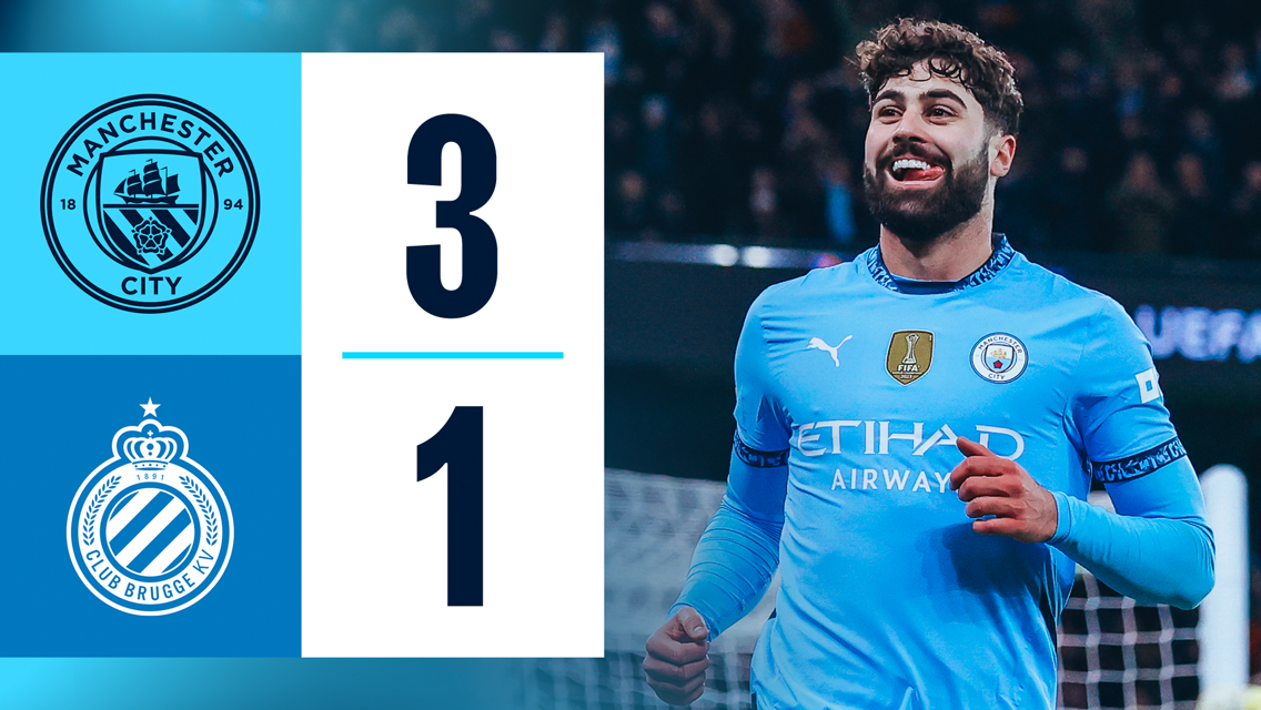 City 3 x 1 Club Brugge: melhores momentos