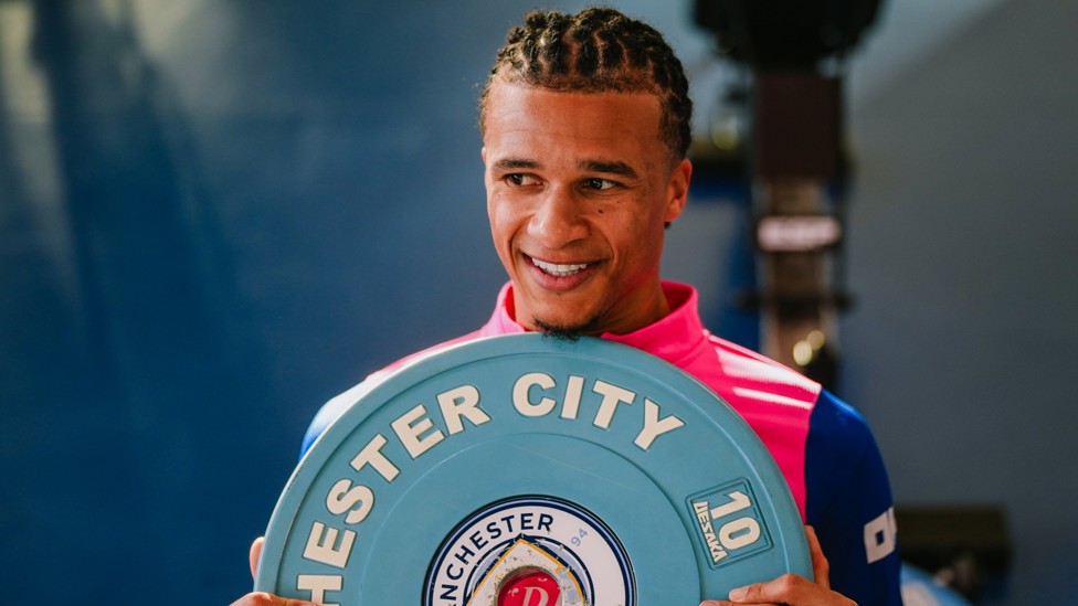 ACE AKE : Our Dutch defender in good spirits at the CFA