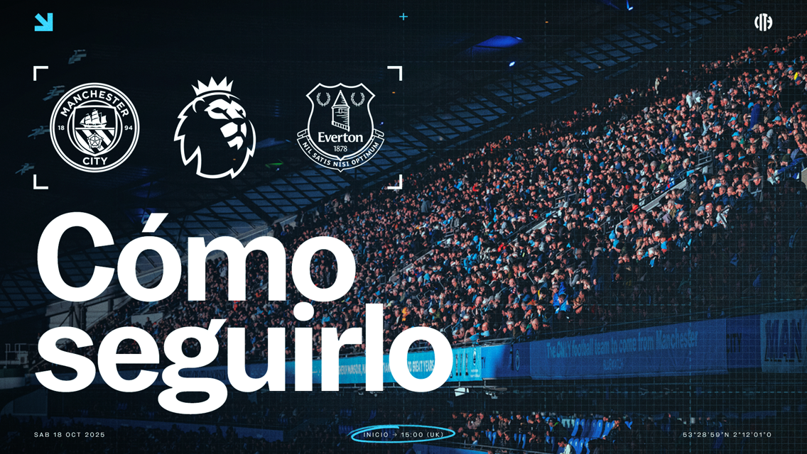 City v Everton: horarios y TV