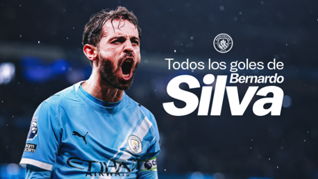 Todos los goles de Bernardo Silva con el City
