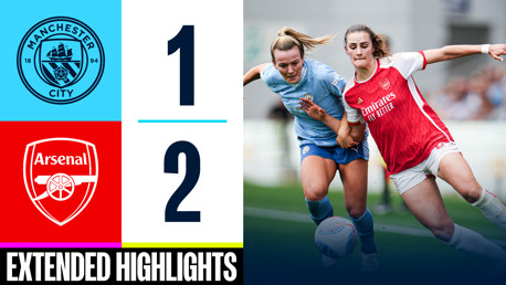 Extended Highlights: City 1-2 Arsenal