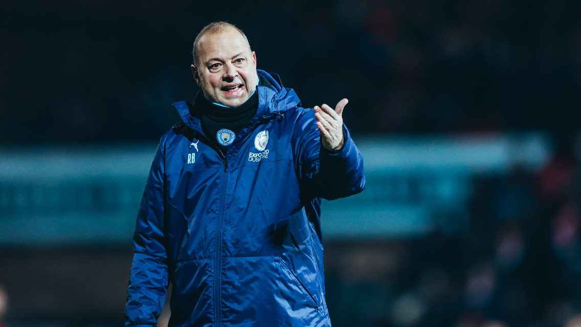 CALLING THE SHOTS: Borrell passes on instructions.