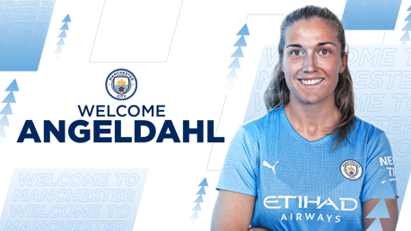 Filippa Angeldahl joins Manchester City on a two-year deal