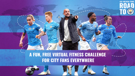 Get set for the Nexen Road to Man City virtual fitness challenge!