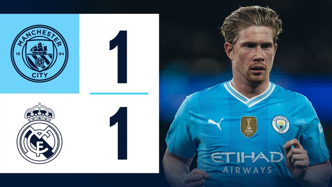 Cuplikan: City 1-1 Real Madrid (Real menang 4-3 adu penalty)