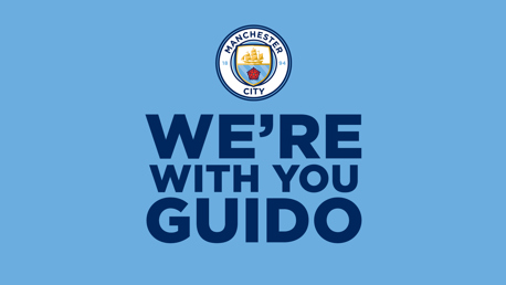 Manchester City players send messages of support to Guido De Pauw 