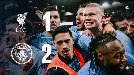 Liverpool 1-2 City: resumen breve