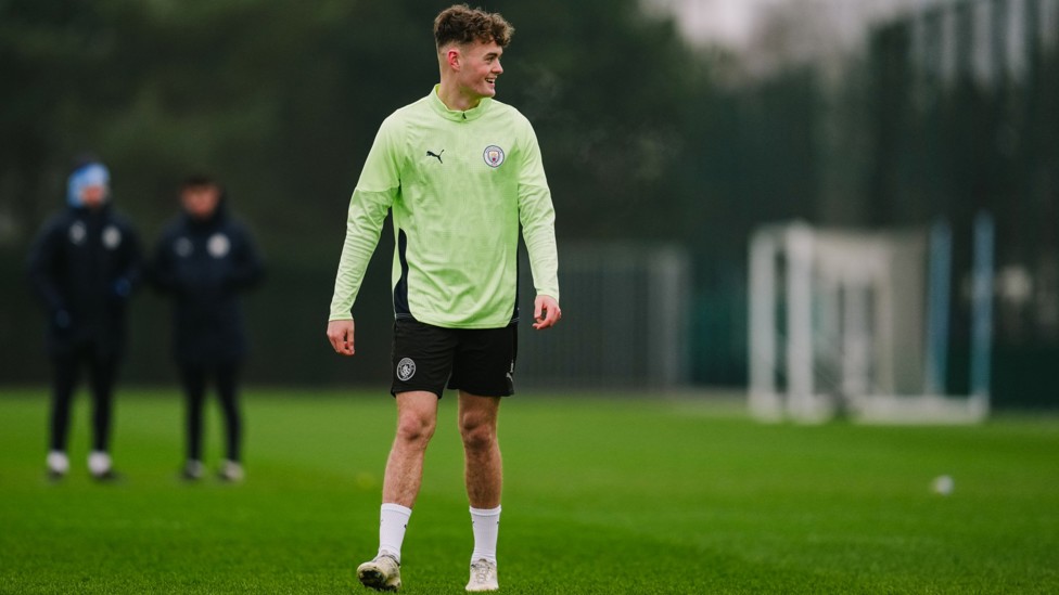 SUPER STRIKER : Matty Warhurst takes to the CFA training pitches.