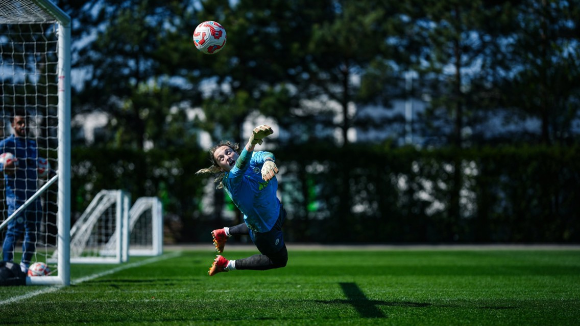 Training: Warming up for another derby day 