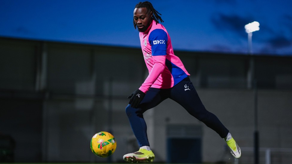 BRING ON THE MAGPIES : Antoine Semenyo is ready for our Carabao Cup clash. 