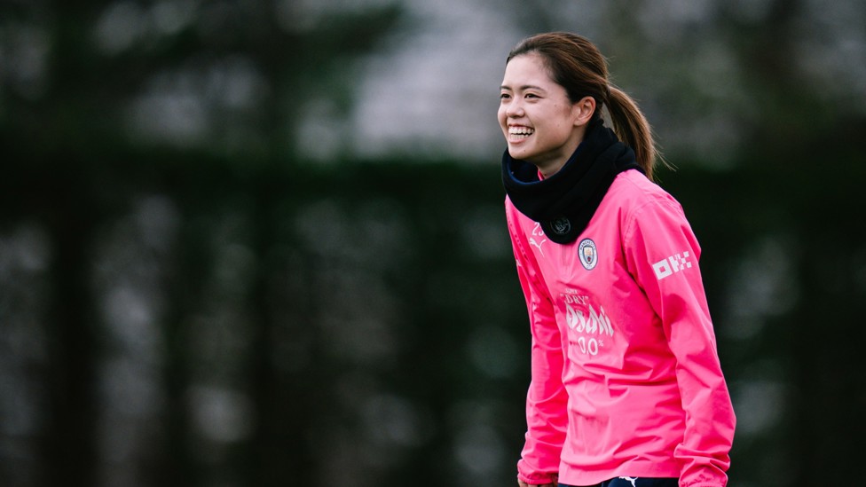 MIDFIELD MAESTRO : Yui Hasegawa cracks a smile
