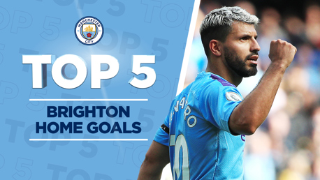 City v Brighton: Top five goals