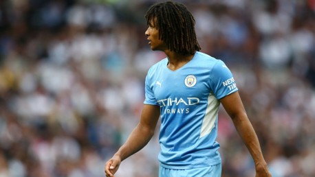 CENTRE-BACK: Ake partnered Dias.
