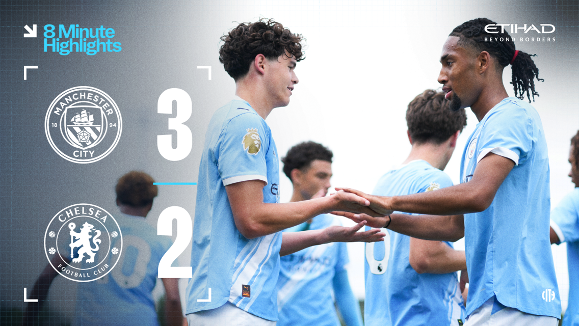 8-minute highlights: City 3-2 Chelsea U18s