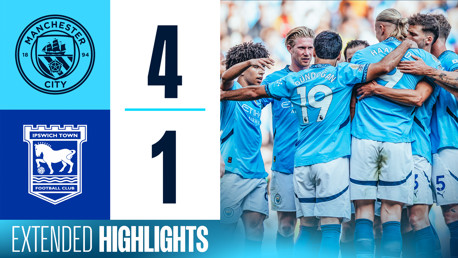 Resumo do Jogo: City 4-1 Ipswich